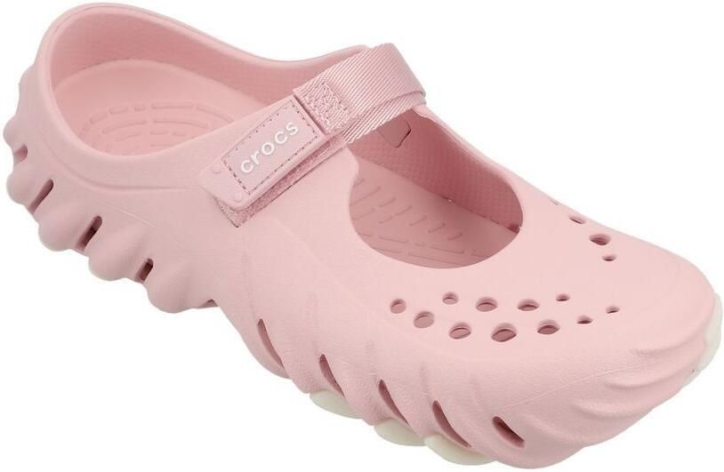 Crocs Echo Mary Jane Clog Roze Dames