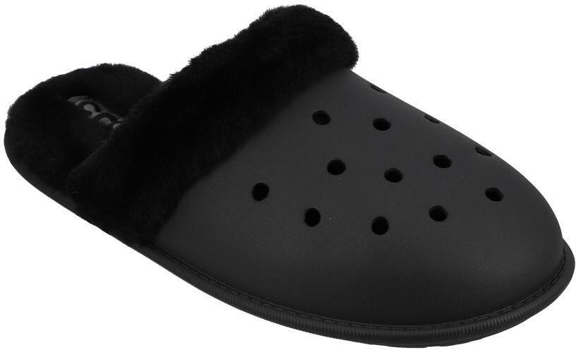 Crocs Pantoffels Classic Fuzz Scuff Pantoffel clog met warme voering