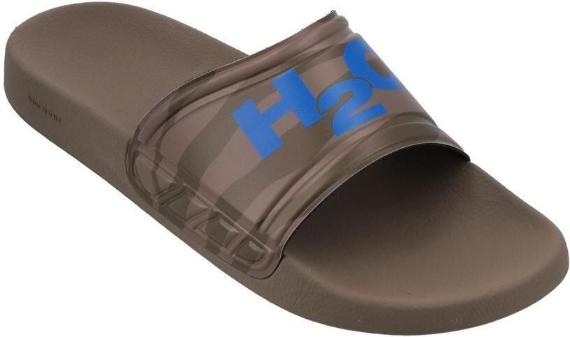 H2O Badslippers Resort Stoffig eikenhout Blauw