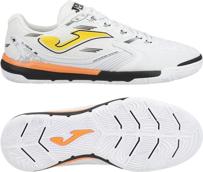 Joma Liga 5 Zaalschoenen Wit Man - Foto 2