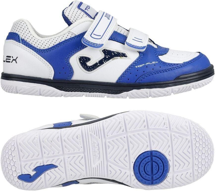 Joma Top Flex Klittenband IN Blauw Wit Kids