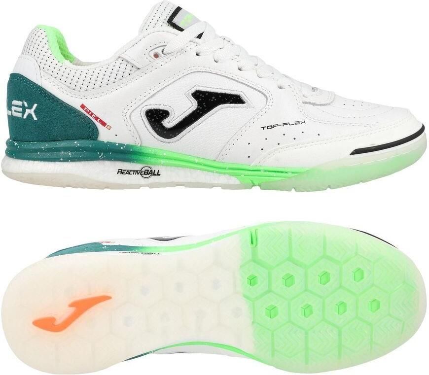 Joma Top Flex Rebound In Zaalschoenen Wit 1 2 Man