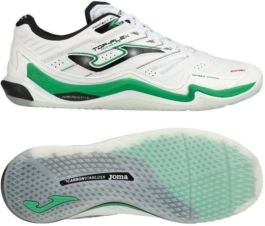 Joma Top Flex Ultimate Zaalschoenen Wit 1 2 Man