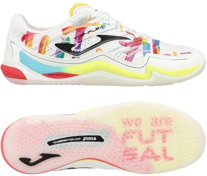 Joma Top Flex Ultimate IN Wit Multicolor