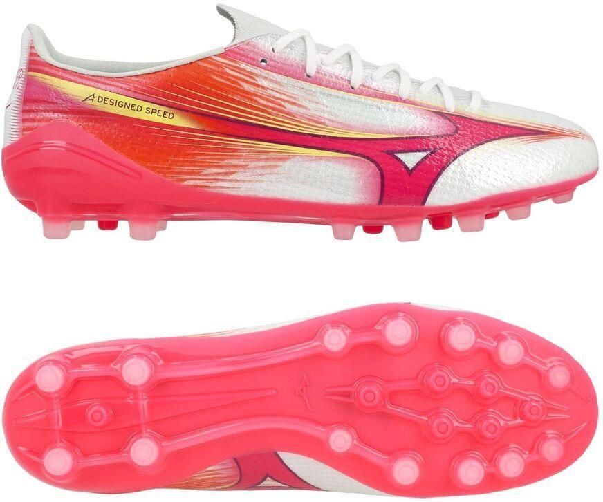 Mizuno Alpha III Elite AG Blazing Flair Wit Roze