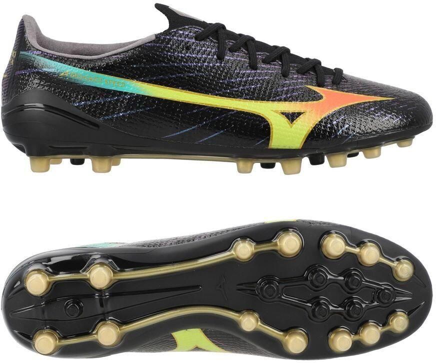 Mizuno Alpha III Elite AG Bright Black Zwart Oranje Evening Prim - Foto 2