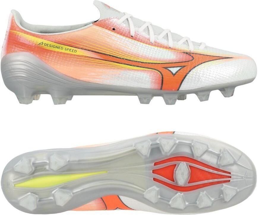 Mizuno Alpha III Made in Japan FG Prism Wit Oranje Evening Prim - Foto 2