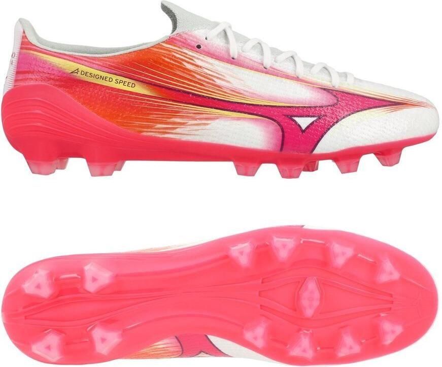 Mizuno Alpha III Pro FG Blazing Flair Wit Roze