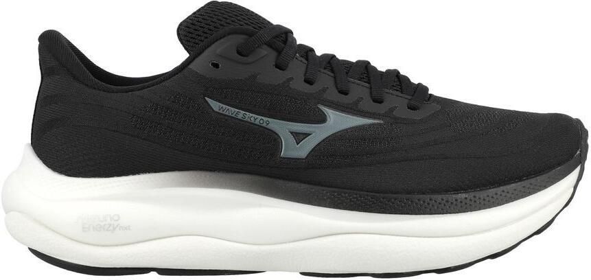 Mizuno Hardloopschoenen Wave Sky 9 Zwart Grijs Wit