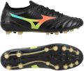 Mizuno Morelia Neo V Beta Elite AG Bright Black Zwart Oranje Evening Prim - Zwart/Oranje