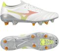 Mizuno Morelia Neo V Beta Elite SG Prism Wit Oranje Evening Prim - Wit/Oranje