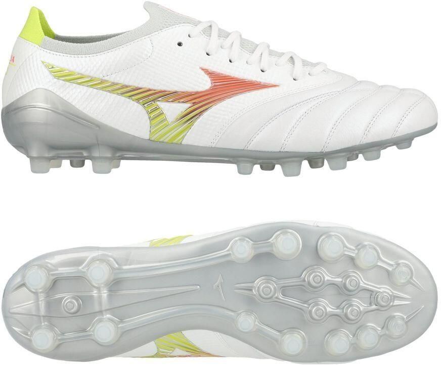 Mizuno Morelia Neo V Beta Made in Japan AG Prism Wit Oranje Evening Prim - Foto 2