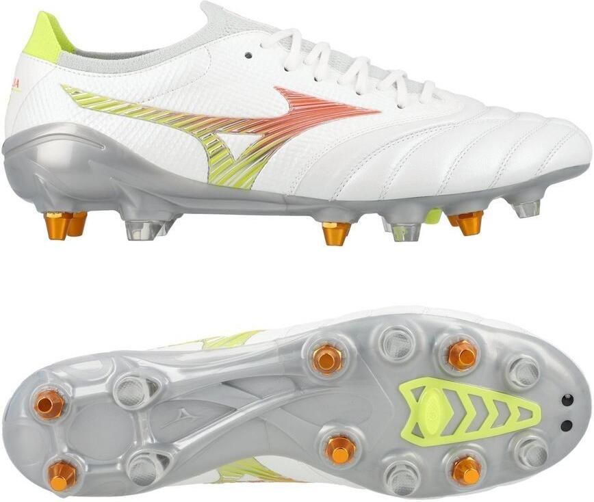 Mizuno Morelia Neo V Beta Made in Japan SG Prism Wit Oranje Evening Prim - Foto 2
