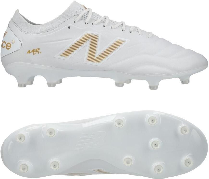 New Balance 442 v2 Elite FG 10 Year Wit Goud