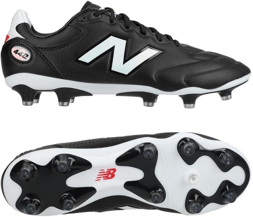 New Balance 442 V3 Elite FG Core Zwart Wit
