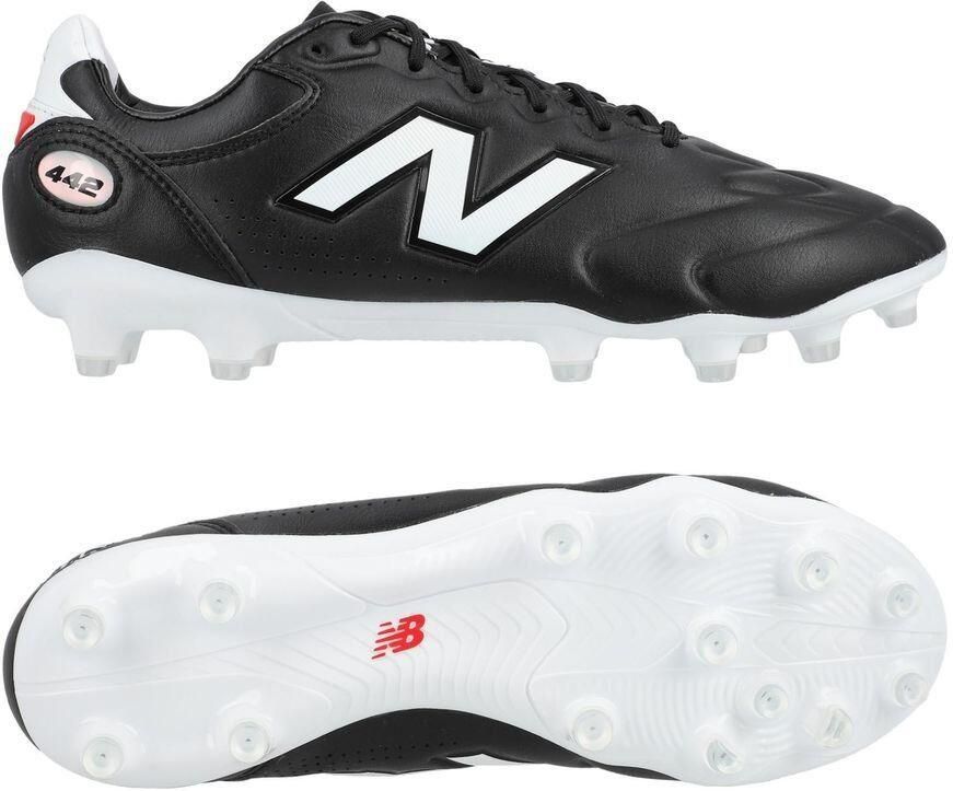 New Balance 442 V3 Elite MG Core Zwart Wit