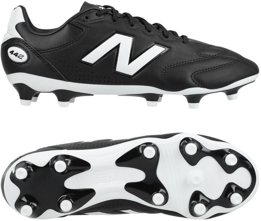 New Balance 442 V3 Pro FG Core Zwart Wit