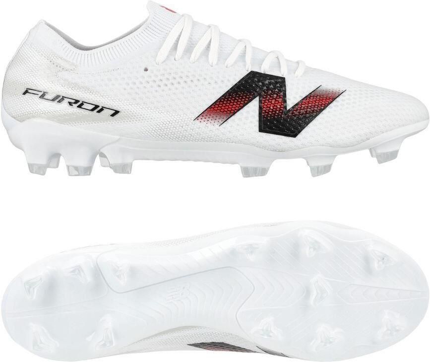 New Balance Furon v9 Pro FG Core Wit Zwart Rood