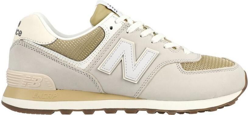 New balance Sneakers laag '574' camel taupe wit