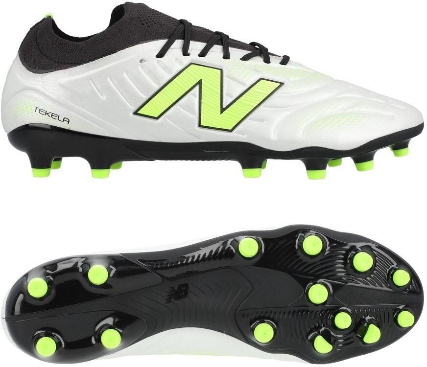 New Balance Tekela V5 Pro Low Cut MG Lime Light Wit Groen