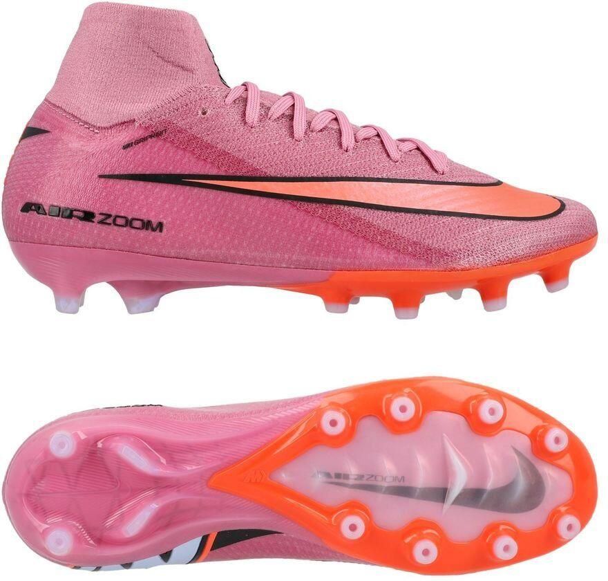 Nike Air Zoom Mercurial Superfly 10 Elite AG-PRO Scary Good Magische flamingo Zwart Oranje