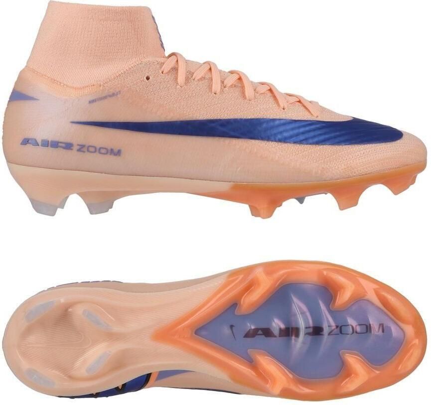 Nike Air Zoom Mercurial Superfly 10 Elite FG Showtime Oranje Blauw