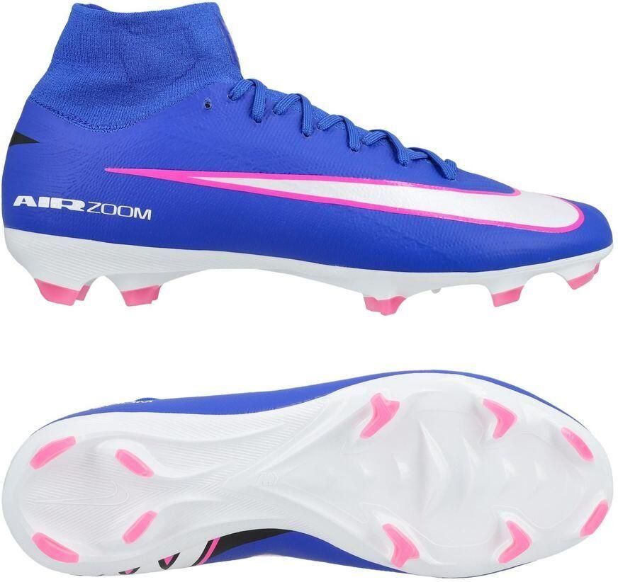 Nike High-top voetbalschoenen (stevige ondergrond) Mercurial Superfly 10 Pro Blauw- Heren Blauw - Foto 2