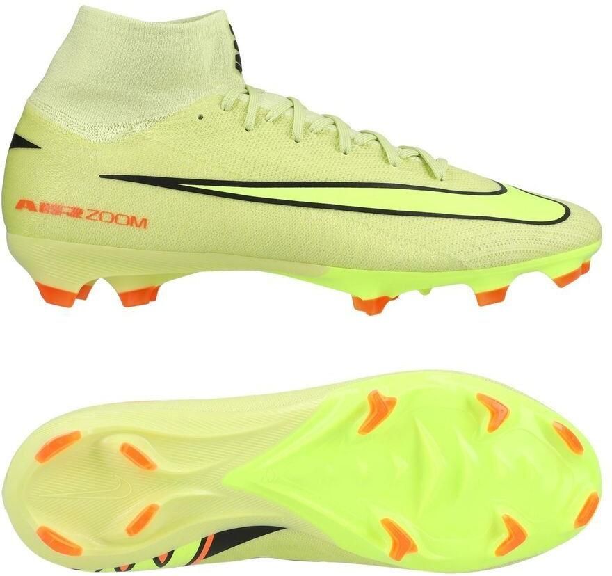 Nike High-top voetbalschoenen (stevige ondergrond) Mercurial Superfly 10 Pro Groen- Groen