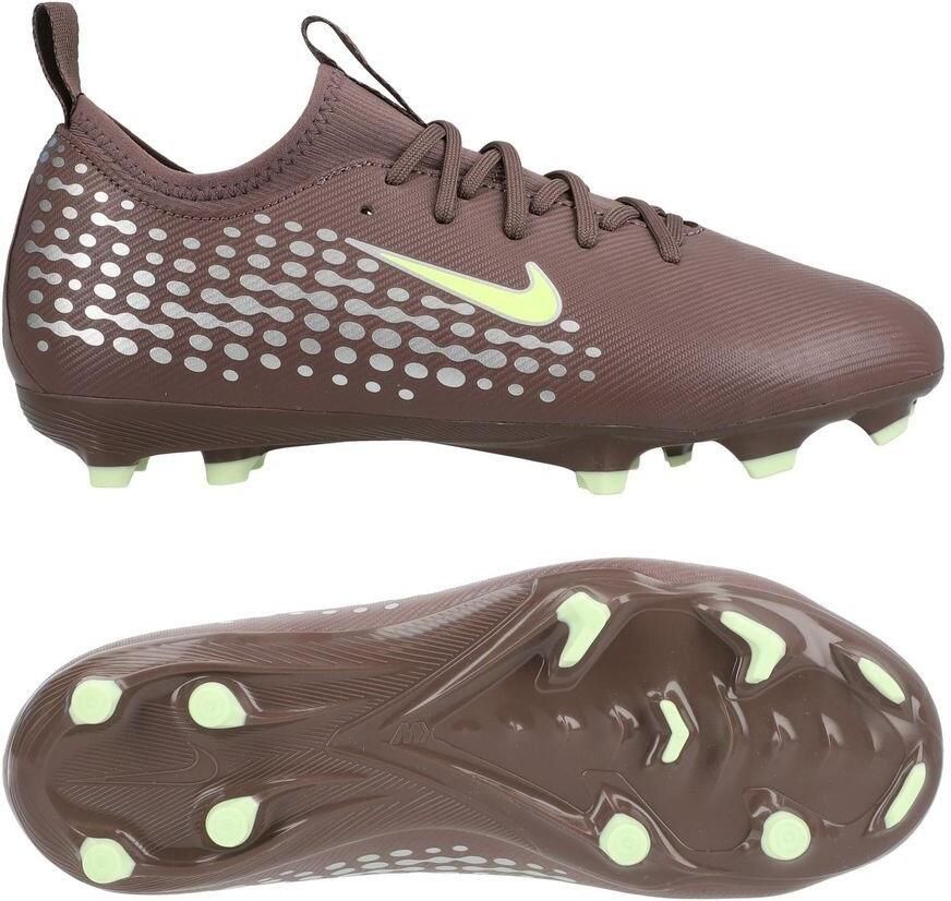 Nike Air Zoom Mercurial Vapor 16 Academy MG Mbappé Personal Edition Plum Eclipse Zilver Kids