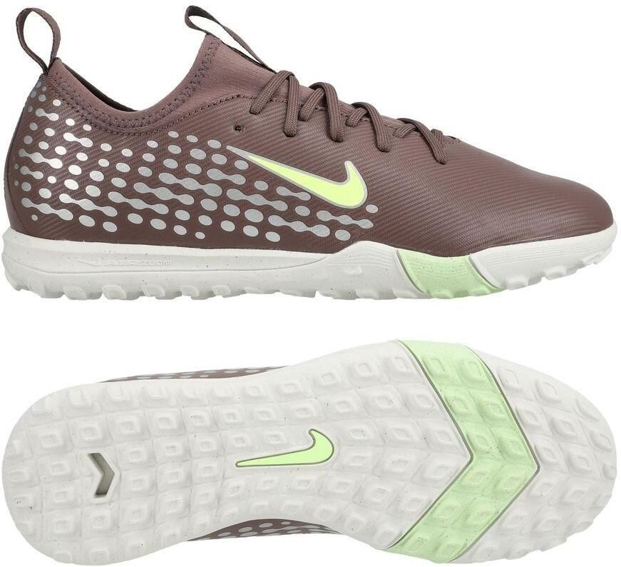 Nike Air Zoom Mercurial Vapor 16 Academy TF Mbappé Personal Edition Plum Eclipse Zilver Kids