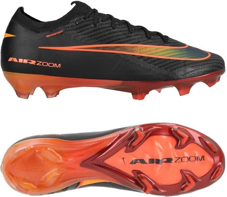 Nike Air Zoom Mercurial Vapor 16 Elite FG Heat Up Zwart Oranje