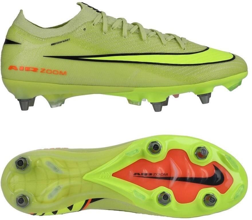 Nike Air Zoom Mercurial Vapor 16 Elite SG-PRO Max Voltage Geel Neon Oranje