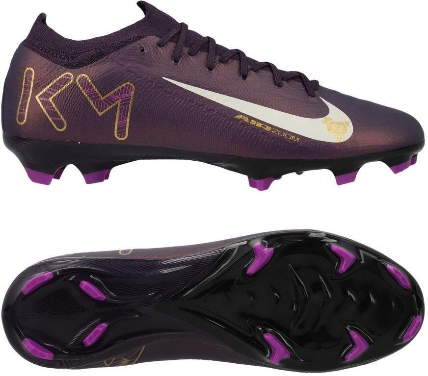 Nike Air Zoom Mercurial Vapor 16 Pro FG Mbappé Personal Edition Paars Wit