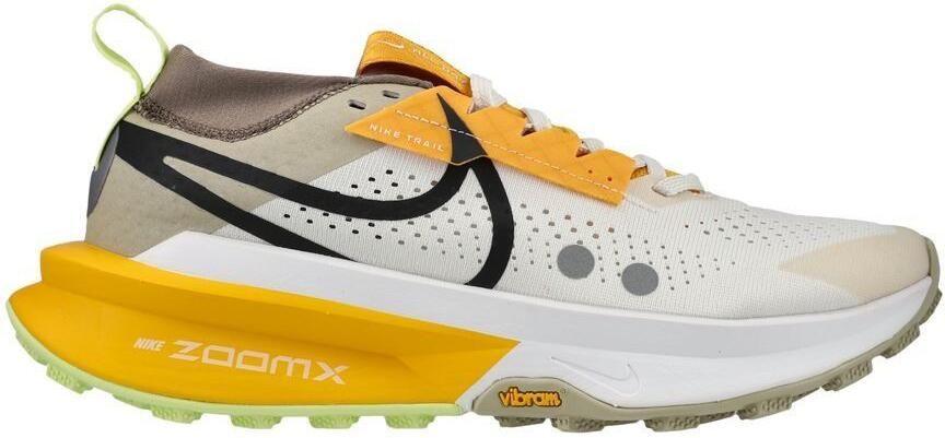 Nike Hardloopschoenen ZoomX Zegama Trail 2 Wit Zwart Beige Bruin Oranje Dames - Foto 2