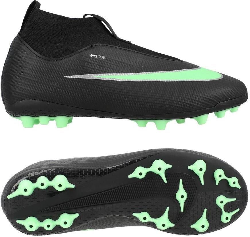 Nike Mercurial Superfly 11 Academy AG Shadow Zwart Illusion Green Kids