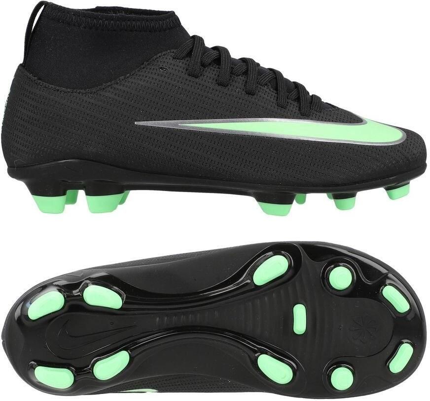 Nike Mercurial Superfly 11 Club MG Shadow Zwart Illusion Green Little Kids