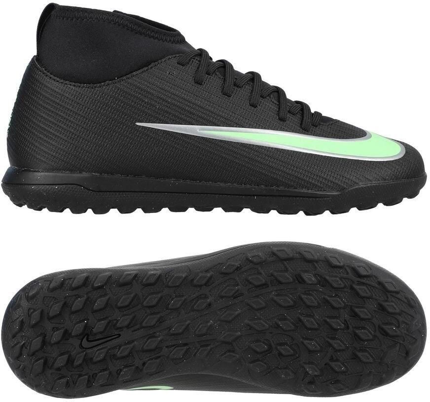 Nike Mercurial Superfly 11 Club TF Shadow Zwart Illusion Green Kids