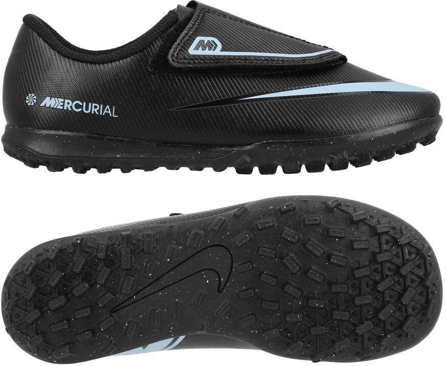 Nike Mercurial Vapor 16 Club Klittenband TF Shadow Zwart Blauw Kids