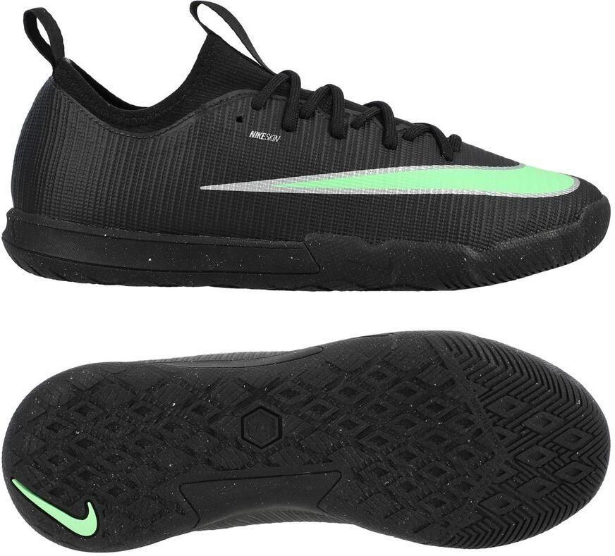 Nike Mercurial Vapor 17 Academy IC Shadow Zwart Illusion Green Kids
