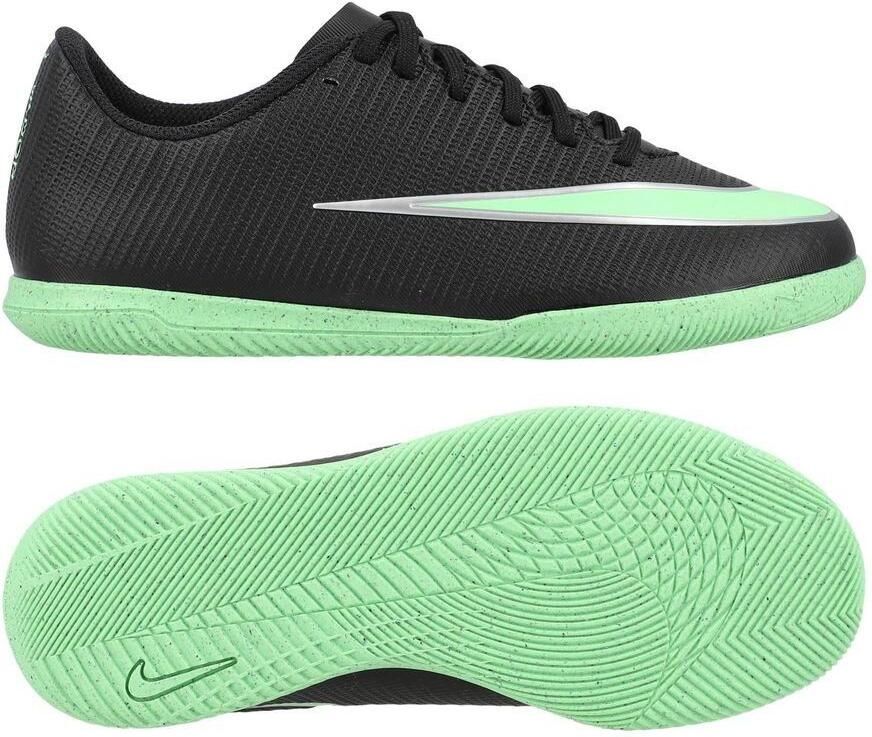 Nike Mercurial Vapor 17 Club IC Shadow Zwart Illusion Green Kids