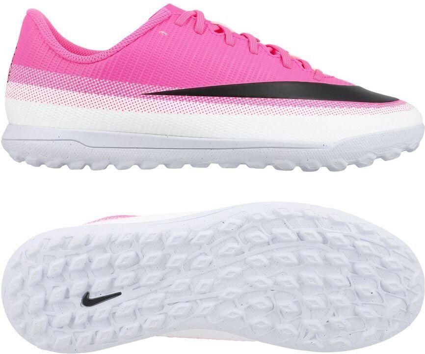 Nike Mercurial Vapor 17 Club TF Breakout Wit Zwart Roze Kids