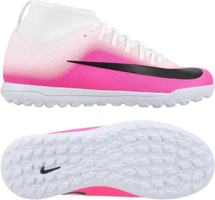 Nike Mercurial Vapor 17 Club TF Breakout Wit Zwart Roze Kids