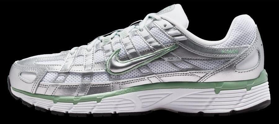 Nike P-6000 Sneakers Metallic Silver Steam-White Zilver Wit P-6000 Lifestyle Dames Sneakers voor Vrouwen - Foto 3