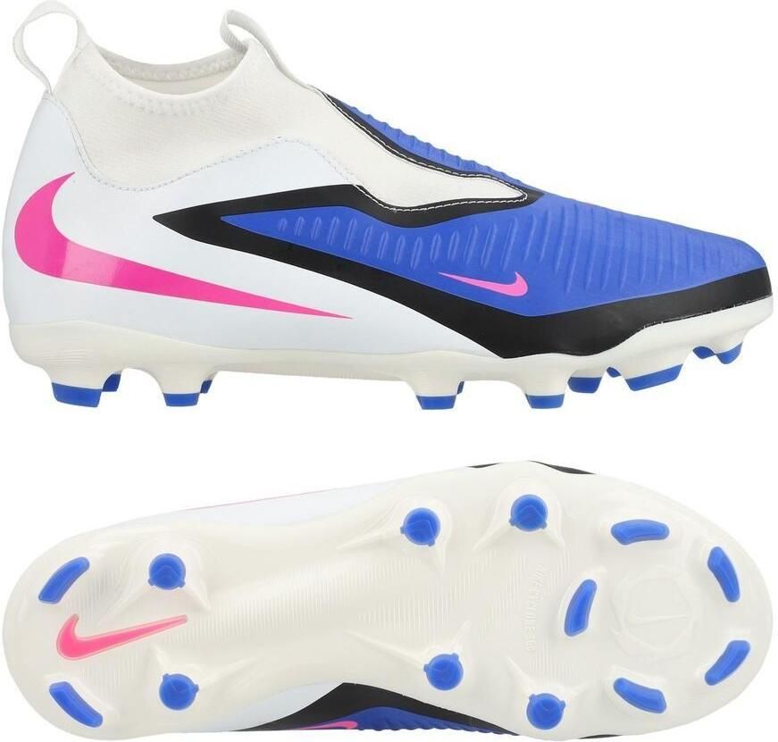 Nike Phantom 6 Academy High Cut MG Attack Racer Blue Roze Wit Kids - Foto 2