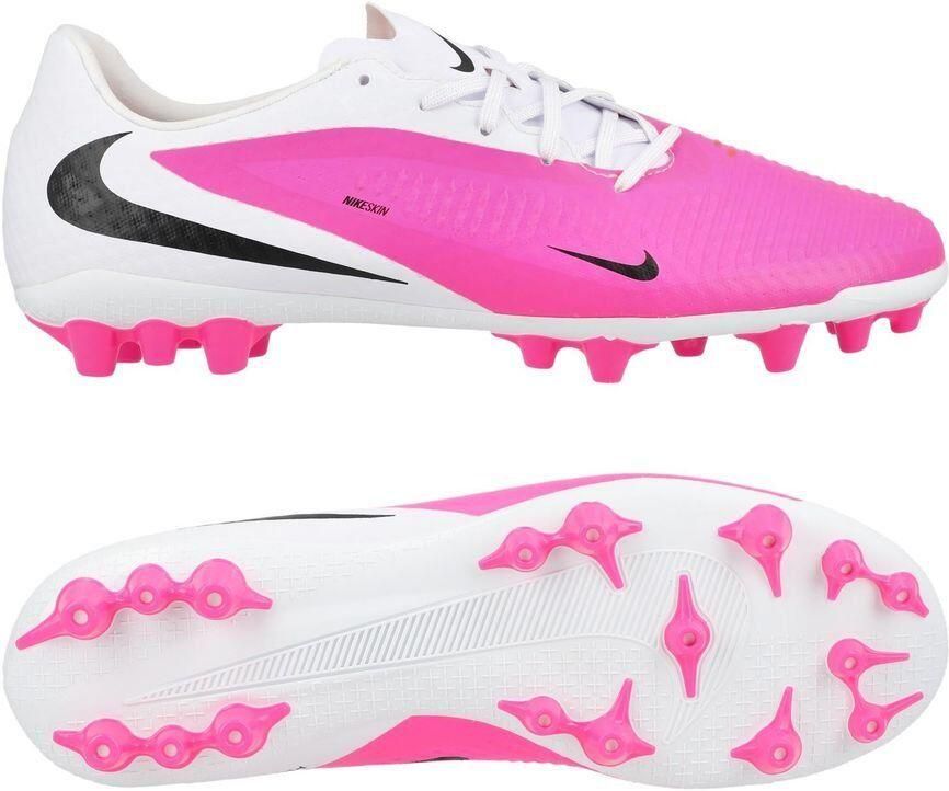 Nike Phantom 6 Academy Low Cut AG Breakout Roze Wit Zwart