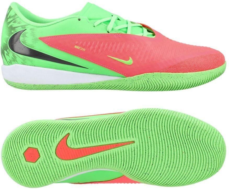 Nike Phantom 6 Academy Low Cut IC Erling Haaland Personal Edition Roze Zwart Groen