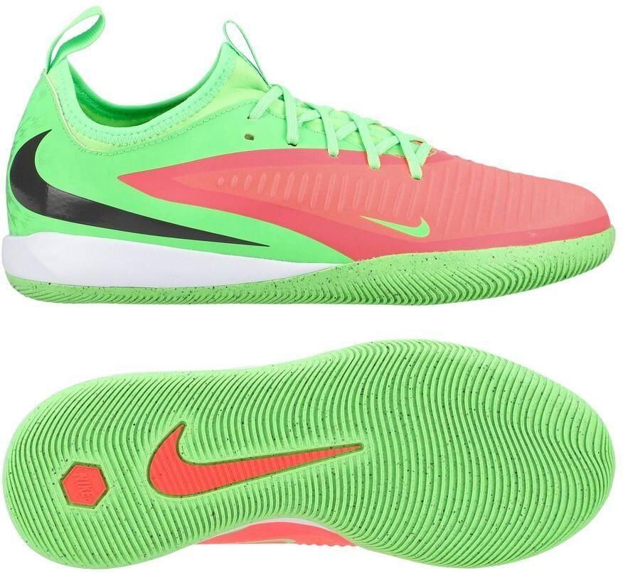 Nike Phantom 6 Academy Low Cut IC Erling Haaland Personal Edition Roze Zwart Groen Kids