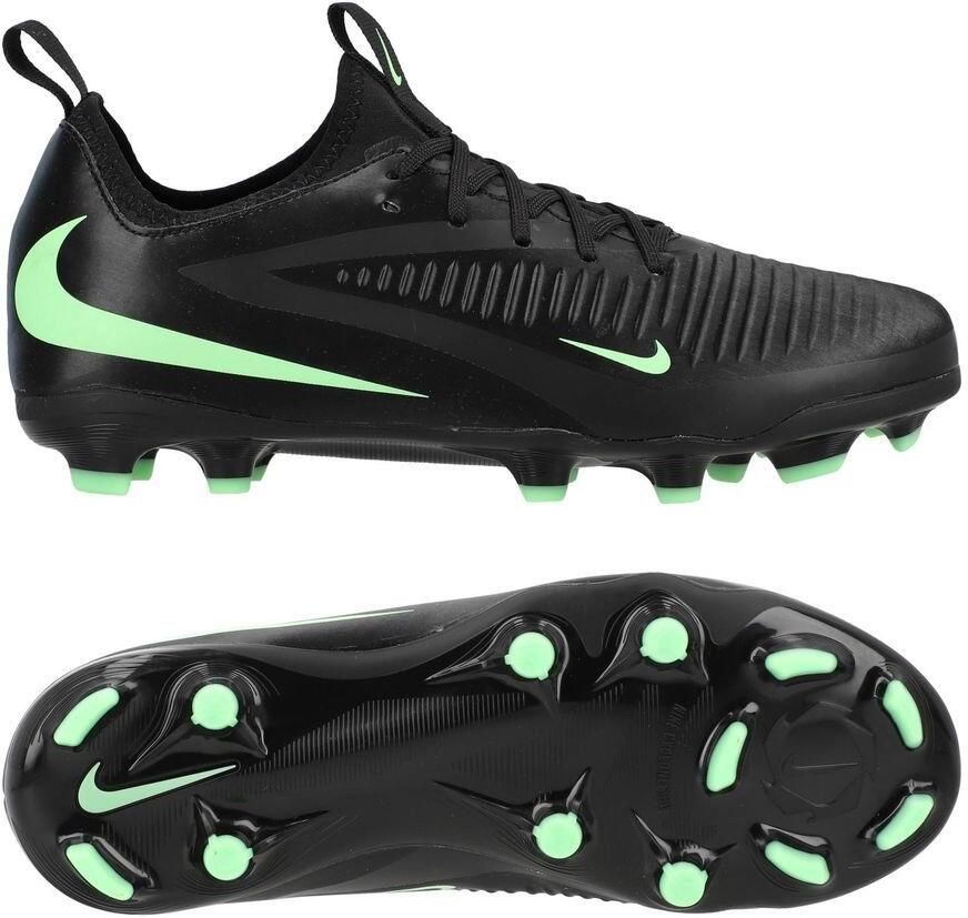 Nike Phantom 6 Academy Low Cut MG Shadow Zwart Illusion Green Kids