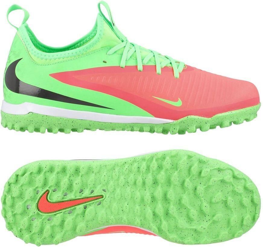 Nike Phantom 6 Academy Low Cut TF Erling Haaland Personal Edition Roze Zwart Groen Kids