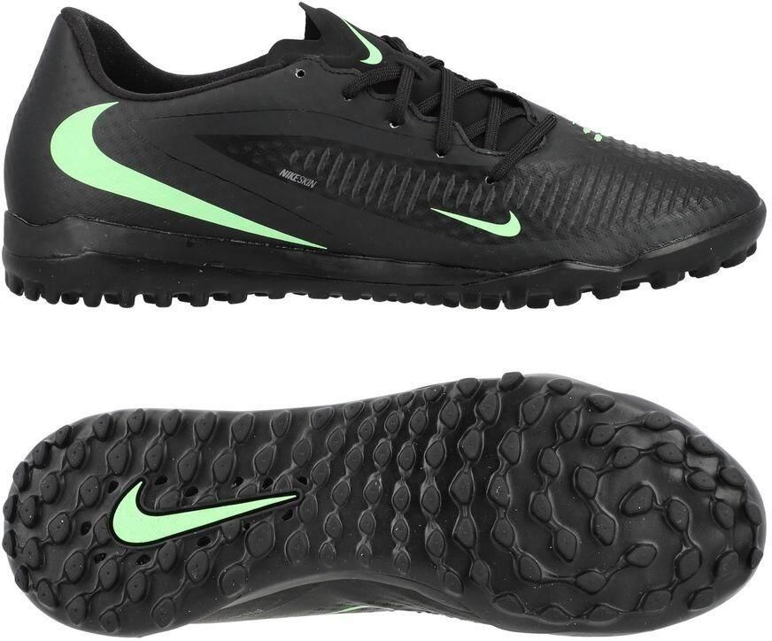 Nike Phantom 6 Academy Low Cut TF Shadow Zwart Illusion Green